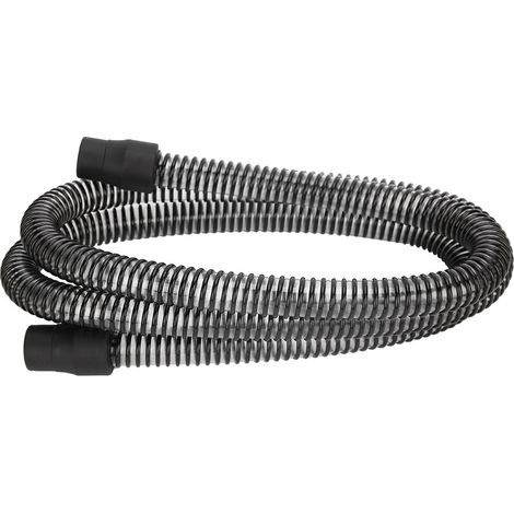 Tuyau de machine respiratoire 1.8m, tube de rechange noir pour appareil respiratoire domestique, accessoire de ventilation. (1/5)