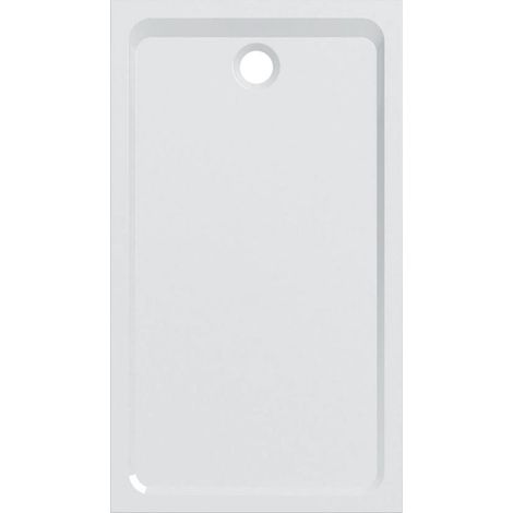 Geberit – Receveur de douche à poser rectangulaire 140x70cm – Blanc mat – 4cm d'épaisseur – 93800777G