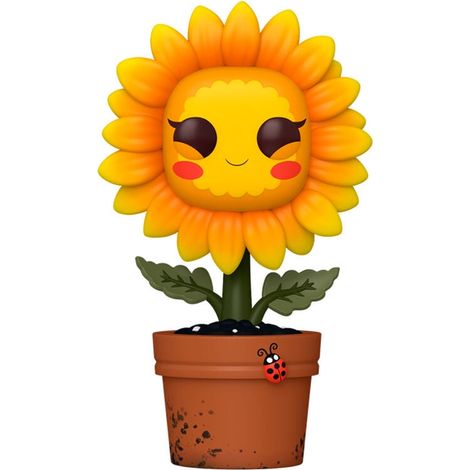 Pianta di girasole flora pianta da interno viva vaso da 6 pollici (1/2)