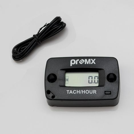 Contaore induttivo Promx con tachimetro, azzerabile, impermeabile, PR09 (EL)