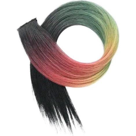Chignon Cheveux Postiches La Perruque De Teinture For Cheveux À Oreilles Suspendues Met En Valeur Une Carte Couleur Dégradée Tressée Sans Couture, Des Accessoires For Simulation Naturelle (1/5)