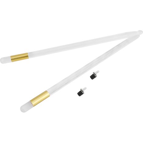 2 Bâtons lumineux LED avec détection de mouvement, parfaits pour grands événements nocturnes et concerts.