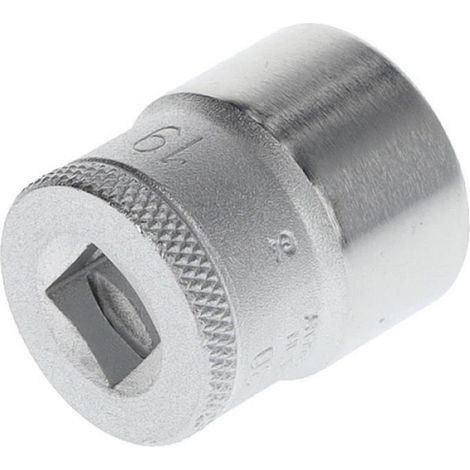 Douille - Acier - 19 mm - 3/8 Pouces (10 mm) - Pour Clé À Cliquet - 1 Pièce (1/3)