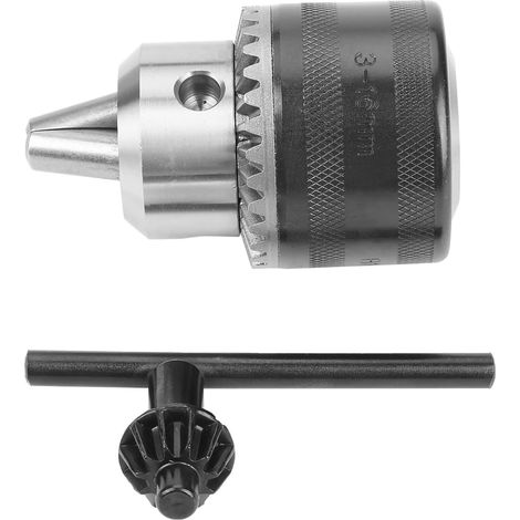 Mandrin de Perçage 3-16 Mm avec Mini clé, Mandrin pour Perceuse électrique pour Tours et Perceuses à Colonne (3-16MM[B16]) (1/5)