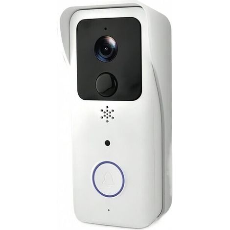 Support adhésif de porte  compatible avec les accessoires de sonnette vidéo et les systèmes de sécurité de sonnette. (1/4)