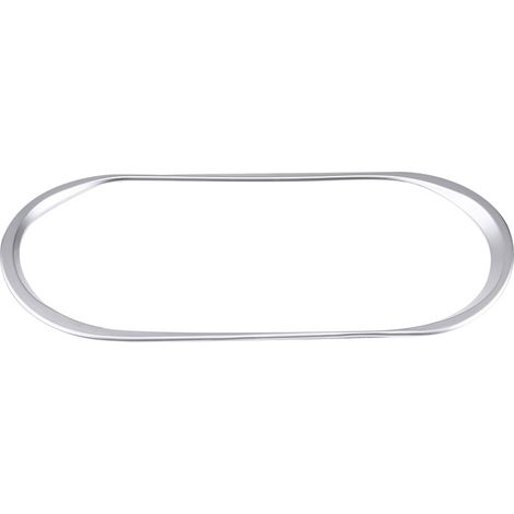 Revêtement D'habillage de Porte-gobelet de Console Centrale de Voiture pour Classe A/CLA/GLA 2013-2017 Argent (1/5)