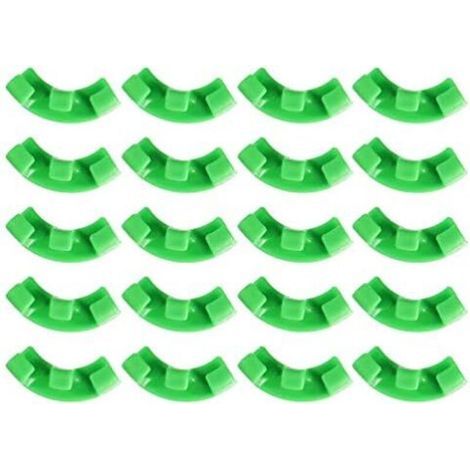 Pair CSPARKV 20 Pièces 90 Cintreuse De Plantes Kit De Manipulation De La Croissance des Plantes Support De Luminaire Mural Liens Végétaux Porte-Tige Plastique Escalader Fournitures De Formation
