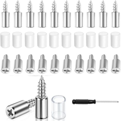 Regalbodenträger 30 Stück, Einlegeboden Halter mit Gummischutz, Bodenträger Regalbodenhalter Selbstschneidende Fachbodenträger, Regalstifte Regalböden Halterung Schrankboden Halter für Möbel (1/5)