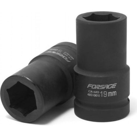 Bussola a impatto da 1" 19 mm a 6 punte.