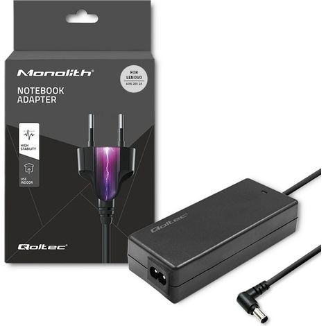 Qoltec Lenovo Laptop-Netzteil 40W 20V 2A 5,52,5 + Stromkabel (1/5)