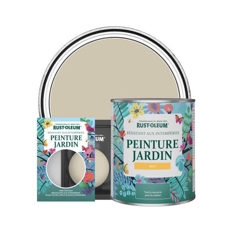 Peinture Jardin, Finition Mat - Sauge Argentée (1/3)