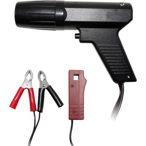 Appareil diagnostic allumage TL122 12V moteur essence 2T 4T voiture moto lampe stroboscope ABS détecteur réglage calage distribution (1/5)