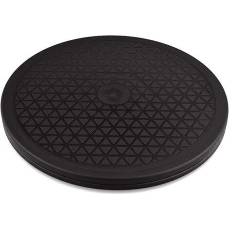 – Plateau tournant 360° avec roulements à billes en acier – Support TV 25 kg – Rotation fluide – Antidérapant avec pieds en caoutchouc