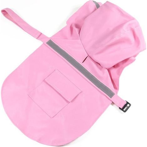 Veste chaude réfléchissante pour chien (bleu M)- (1/5)
