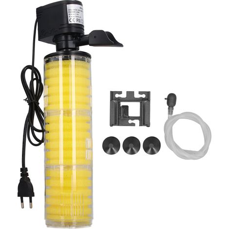 Filtro sumergible de 3 etapas 1380F 25W 1800L/h para acuarios de hasta 100 cm de longitud. (1/5)