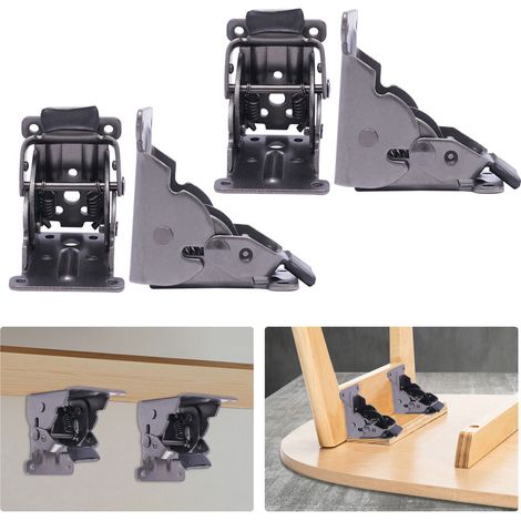 4 Verrouillage extension table pieds pliable support vis (1/5)