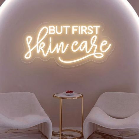 Panneau lumineux néon LED pour maison, spa, beauté, salon de beauté, décoration murale, cadeau de jour de spa pour femme, produits de spa, centre esthétique, accessoires (1/5)