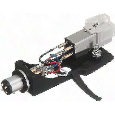 Cellule de lecture avec tête de platine, contacts 4 broches, pour tourne-disque vinyle, phonographe, gramophone, LP, remplacement de stylet, accessoire audio haute fidélité, compatible platine vintage (1/5)