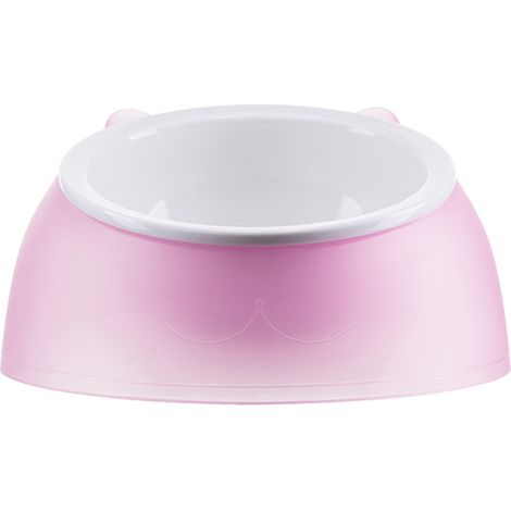 Gamelle en céramique pour chat et chien, gamelle inclinable pour chat protégeant les cervicales du basculement (1/4)