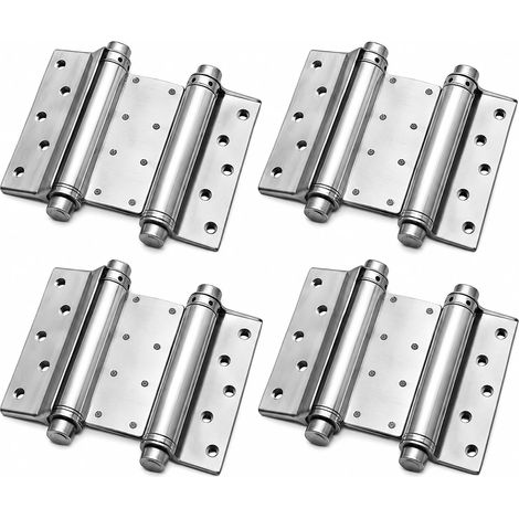 Charnière Double Porte, Charnières À Ressort Inox 150mm (1/5)