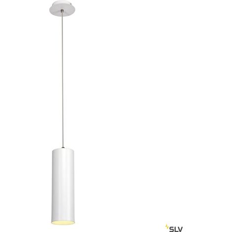 Luminaire suspendu rond ENOLA blanc - SLV 149381 (1/5)