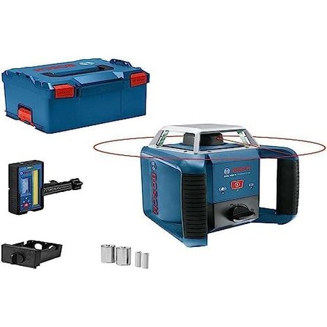 Laser rotante Bosch GRL 400 H, incl. ricevitore, accessori in L-BOXX 238