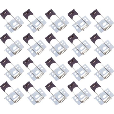 Clip spot 20 pièces fer, pour plafond, panneau LED et maison (1/5)