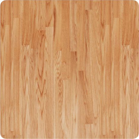Dessus de table  Dessus de bureau  Plateau de table carré Marron clair70x70x1,5cm Bois chêne traité (1/4)