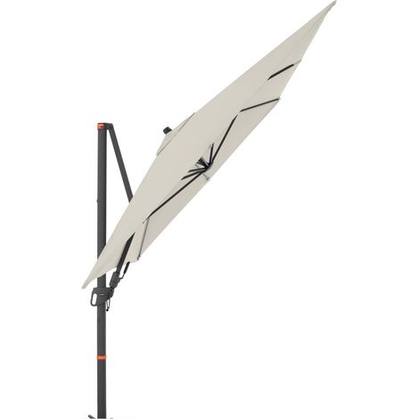 Doppler myZone Pendelschirm Side 280 x 280 cm Sonnenschirm 6 Farben Ampelschirm 455279 820 Natur