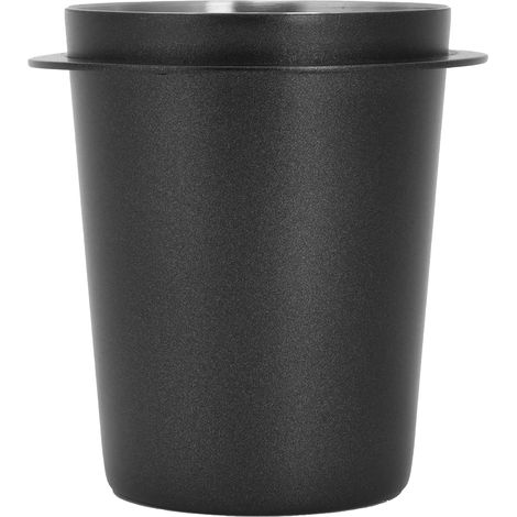 Espressolöffel (58 mm), Edelstahl, kompatibel mit Espressomaschinen (58 mm, schwarz), 58 mm / 2,3 Zoll