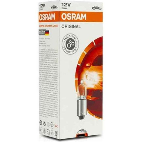 Ampoule BA9s 12V 20W MIMIWATT Halogène Osram pour moto 64115 Neuf (1/3)