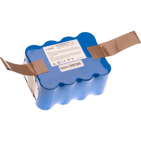 vhbw Akku kompatibel mit Klarstein Saugroboter Staubsauger Blau (2200 mAh, 14,4 V, NiMH)