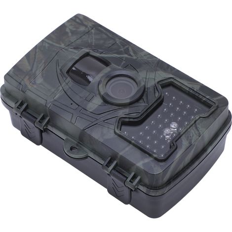 Wildkamera mit Full-HD-Auflösung (1080p), IP66 wasserdicht, Infrarot-Nachtsicht, Bewegungsmelder für die Überwachung im Freien und die Beobachtung von Wildtieren (1/5)