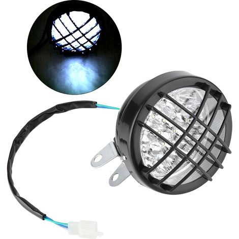 LED-Scheinwerfer aus Aluminiumlegierung für Quads, Karts und ATVs mit 70 cm³, 110 cm³, 125 cm³ und 200 cm³ Hubraum. (1/5)