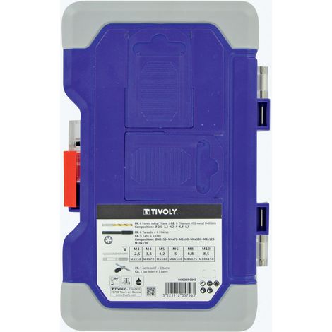 Tivoly • Ranger Case MTF19 19pz Maschi, Filiere e Punte