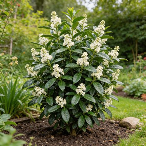Laurier-cerise Novita 60/80cm Pot 6L - Prunus laurocerasus Novita (1/4)