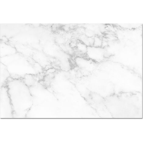 CRÉDENCE DE CUISINE Marbre - Gris - Blanc - Marbre texturé 70x50