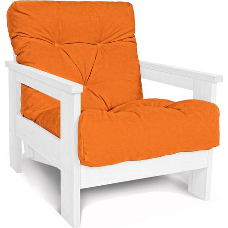 Fauteuil mexico - Blanc (1/5)