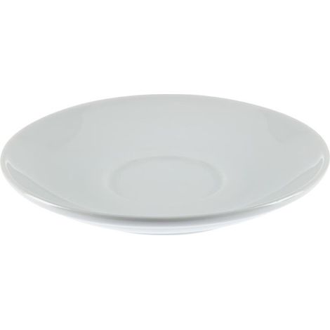 Soucoupes empilables blanches pour tasses CB467 Olympia - Lot de 12 (1/5)