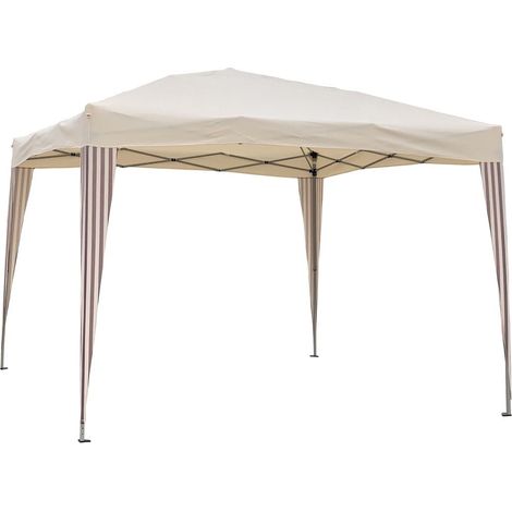 Gazebo Rapid Pieghevole 300x300x250h cm FERLIVING - Verde (1/4)