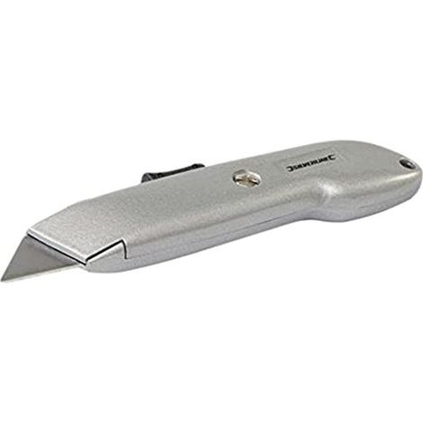 Cúter auto-retráctil 140 mm SILVERLINE CT11
