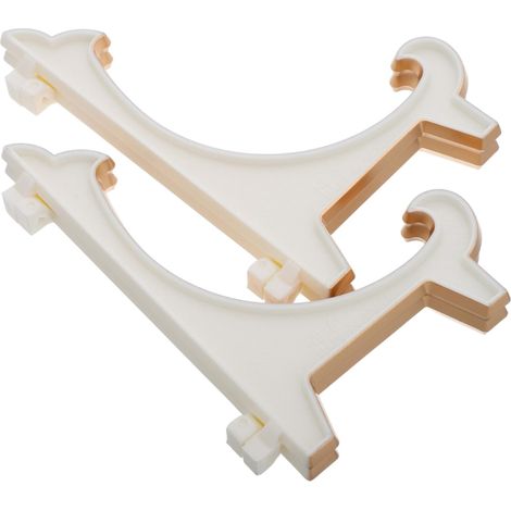 Chevalets Polyvalents 2 Petits Supports Pour Exposer Photos Assiettes Œuvres D'art (1/5)