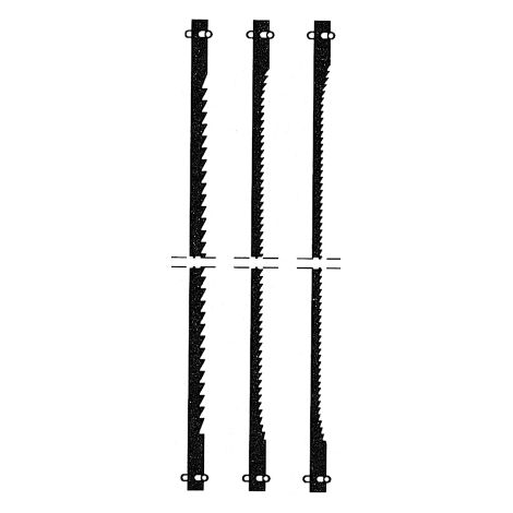 Proxxon Art 28743 12 lames de scie pour bois denture normale 18 dents
