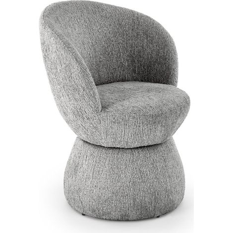Silla Houston 2082, Gris, 82x63x62cm, Tapiz, Tapizado en tela, Aglomerado laminado, Madera