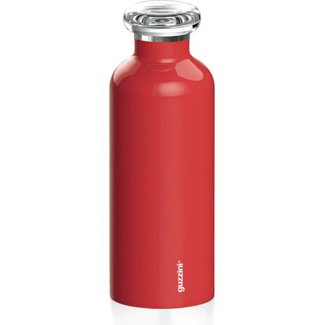 Guzzini - On The Go, ENERGY Bottiglia Termica da Viaggio - Rosso, Ø 7,3 x h21,2cm  500 cc - 11670031 (1/3)