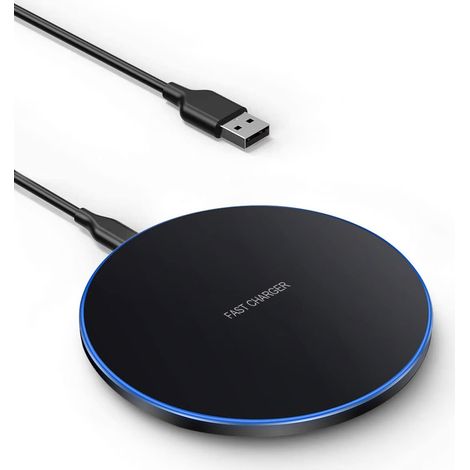 Chargeur sans fil 20 W, charge sans fil rapide compatible avec iPhone 14/14 Plus/14 Pro/14 Pro Max/13/12/11/SE/X/AirPods (1/5)