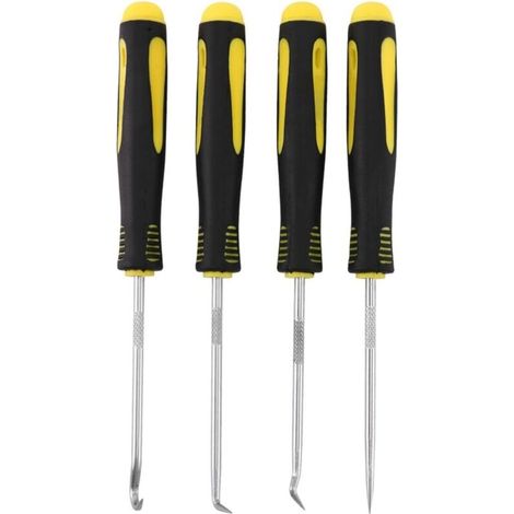 4 Pièces Ensemble D\'Outils De Crochet Racloir Joint D\' Extracteur En Caoutchouc Joint Torique Crochet Joint De Tournevis Main Diy (1/4)