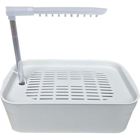 Bardusch - Douche d'oiseaux, bain pour perroquets Douche automatique pour oiseaux d'animaux de compagnie - Alimenté par USB Lovebirds Baignoire Fontaine Accessoires pour la salle de bain intérieure (1/5)