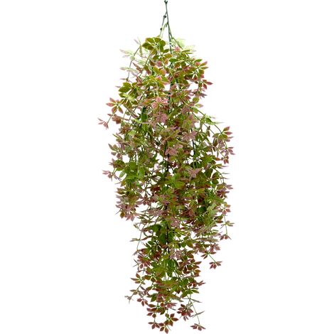 Bonerva Planta Artificial Colgante Orquídea Morada