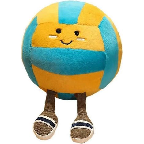 Filiyano-Coussin de volley-ball mignon, peluche, coussin de sport doux, ballon de volley-ball en peluche amusant, cadeau, décoration (1/5)